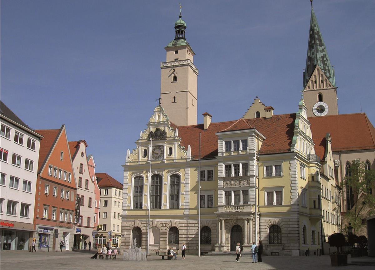 Courtyard of the city Ingolstadt